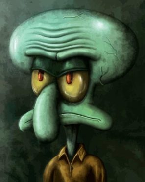 Sad Squidward Paint By Number