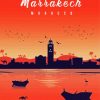 The Red Marakesh Paint By Numbers