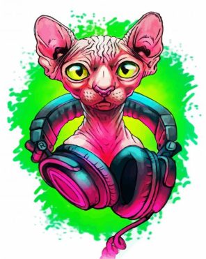 Sphynx Kitty Paint By Numbers