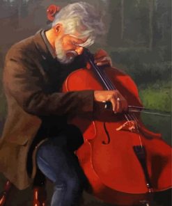 Musician Cello Paint By Numbers