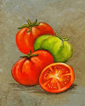 Tomatoes Paint By Numbers