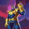 Thanos Art Paint By Numbers