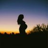 Pregnant Silhouette Paint By Numbers