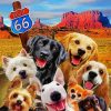 Happy Puppies Paint By Numbers