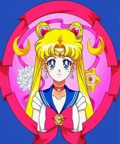 Sailor Moon Tsukino Paint By Numbers