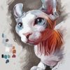 Aesthetic Sphynx Paint By Numbers