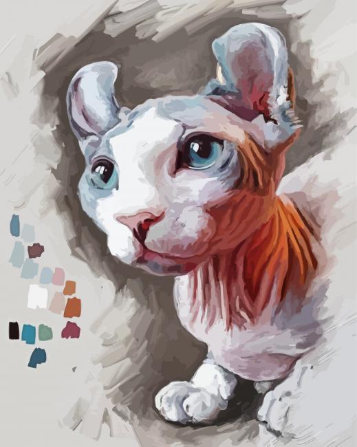 Aesthetic Sphynx Paint By Numbers