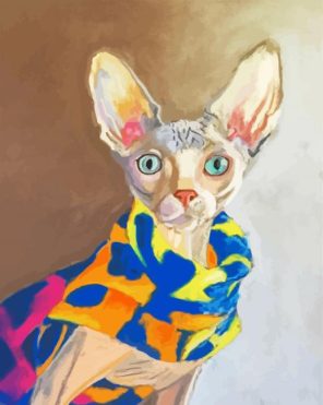 Sphynx Puppy Paint By Numbers