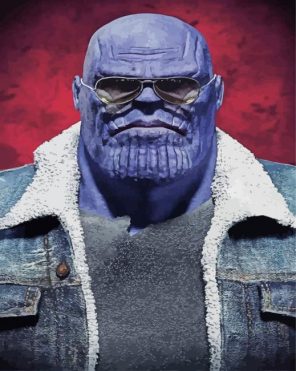 Stylish Thanos Paint By Numbers