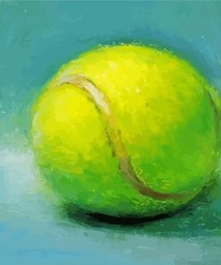 Aesthetic Tennis Ball Paint By Numbers
