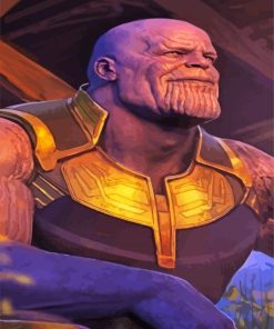 Thanos Avengers Paint By Numbers