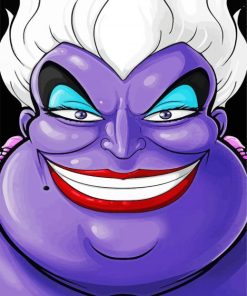Ursula face Paint By Numbers