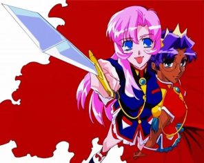 Utena Anime Paint By Numbers