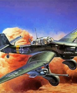 Stuka Air Weapone Paint By Numbers