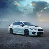 White Subaru Paint By Numbers