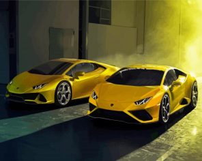 Lamborghini Huracan Paint By Numbers