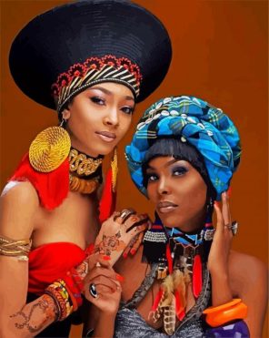African Culture Paint By Numbers
