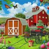 Artistic Barnyard Paint By Numbers