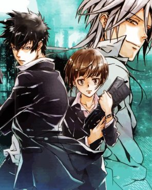 Psycho Pass Characters Paint By Numbers