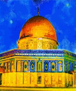 Holy House Al Aqsa Paint By Numbers