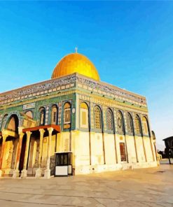 Al Aqsa Architecture Paint By Numbers