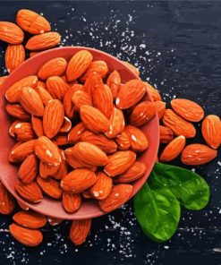 Tasty Almonds Paint By Numbers