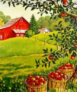 Apples Garden Paint By Numbers