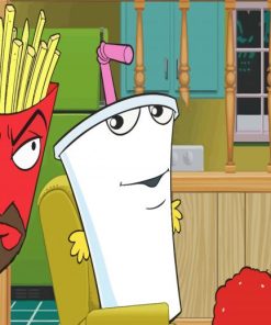 Aqua Teen Animation Paint By Numbers