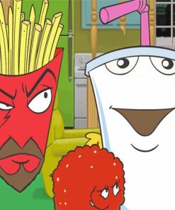 Aqua Teen Hunger Force Paint By Numbers