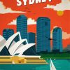 Sydney Poster Paint By Numbers