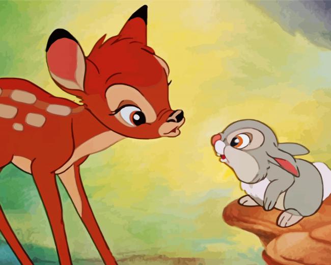 Bambi Film Paint By Numbers