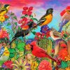Artistic Birds Paint By Numbers