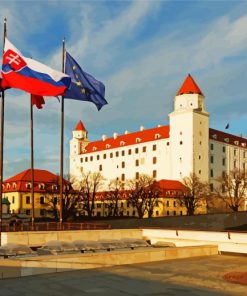 Bratislava Castle Paint By Numbers