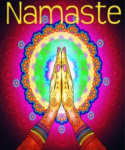 Namaste Mandala Paint By Numbers
