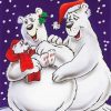 Christmas Bears Paint By Numbers
