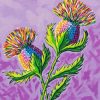 Artful Thistles Paint By Numbers
