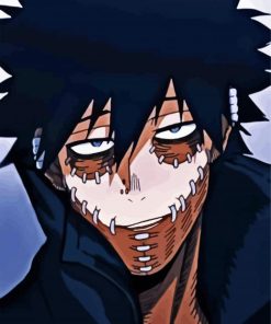 Dabi Anime Paint By Numbers
