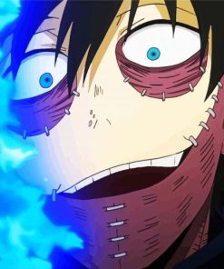 Dabi Face Paint By Numbers