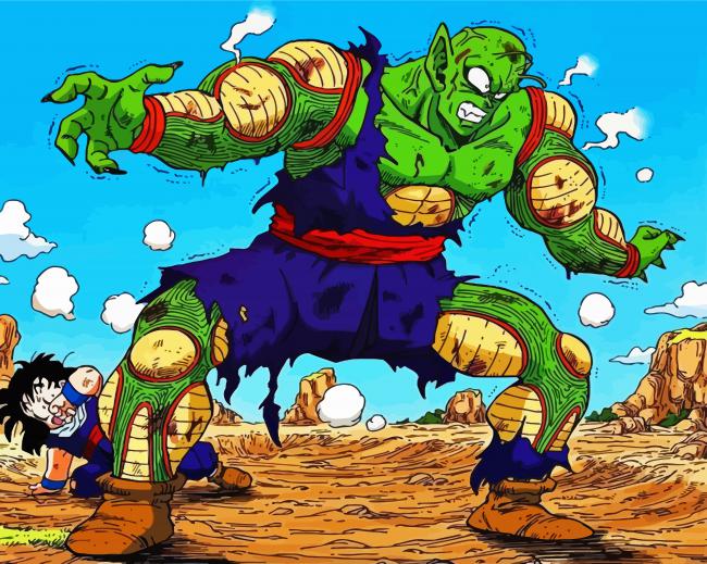 Piccolo Monster Paint By Numbers