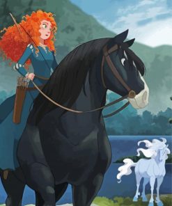 Merida Animation Paint By Numbers