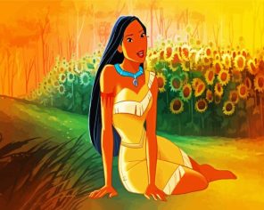 Pocahontas Princess Paint By Numbers