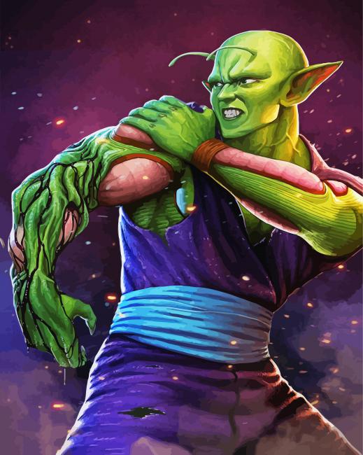 Villian Piccolo Paint By Numbers