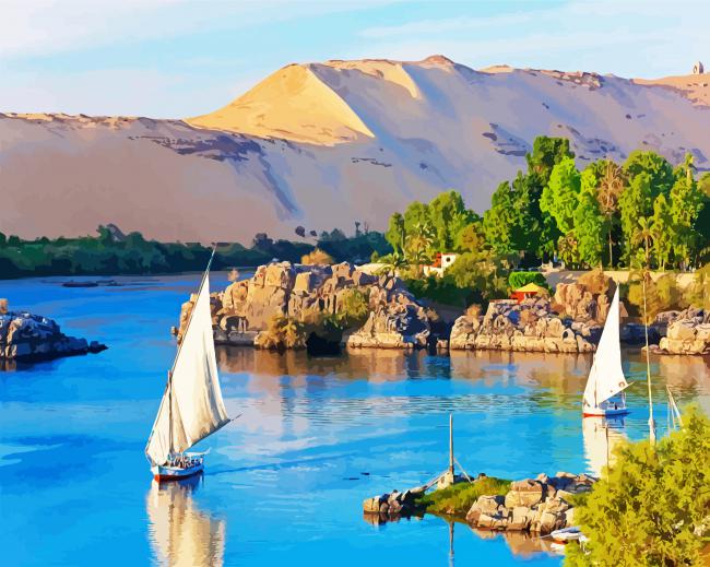 Nile River Paint By Numbers