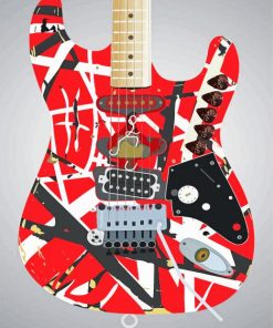 Guitar Electric Paint By Numbers
