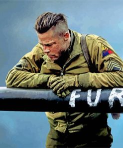 Fury War Movie Paint By Numbers