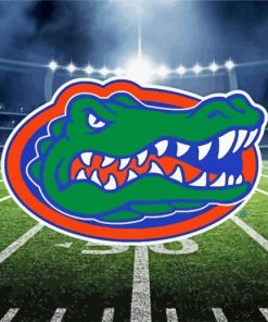 Gators Logo Paint By Numbers