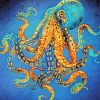 Glowing Octopus Paint By Numbers