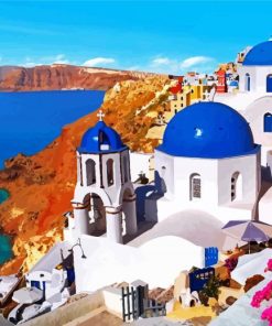 Aesthetic Thira Paint By Numbers