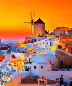 Amazing Thira Paint By Numbers