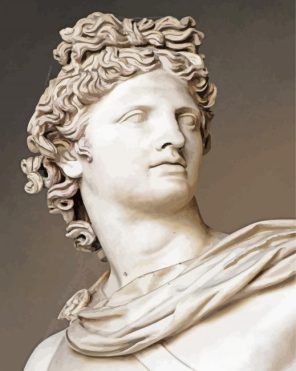 Apollo Statue Paint By Numbers